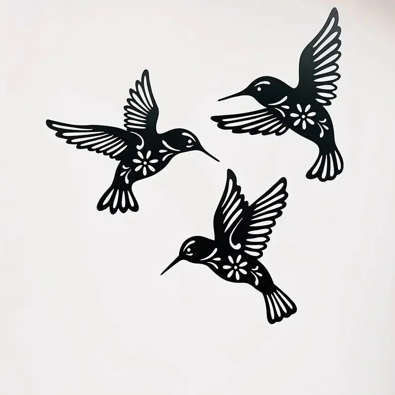 Iron Metal Hummingbird Wall Art Decoration,Cutout Black Bird Sculpture Hanging Pendant Decoration Home Decor,Room Kitchen Office
Iron Metal Hummingbird Wall Art Decoration,Cutout Black Bird Sculpture Hanging Pendant Decoration Home Decor,Room Kitchen Office