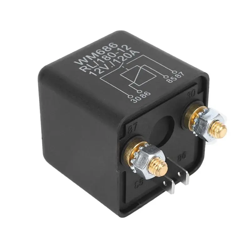 Well 4X DC 12V Relay Battery Isolating Relay 12V / 120A Peak Load For Car Trucks Car (12V / 120A)
Well 4X DC 12V Relay Battery Isolating Relay 12V / 120A Peak Load For Car Trucks Car (12V / 120A)