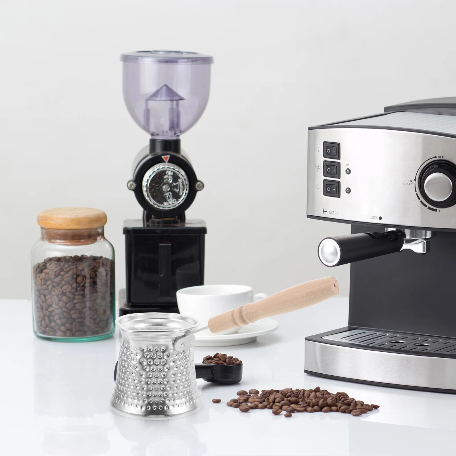 Copper Turkish Coffee Pot Traditional Sand Brewing Espresso Chocolate Melting Milk Warming 350Ml Wooden Handle Greek Arabic
Copper Turkish Coffee Pot Traditional Sand Brewing Espresso Chocolate Melting Milk Warming 350Ml Wooden Handle Greek Arabic