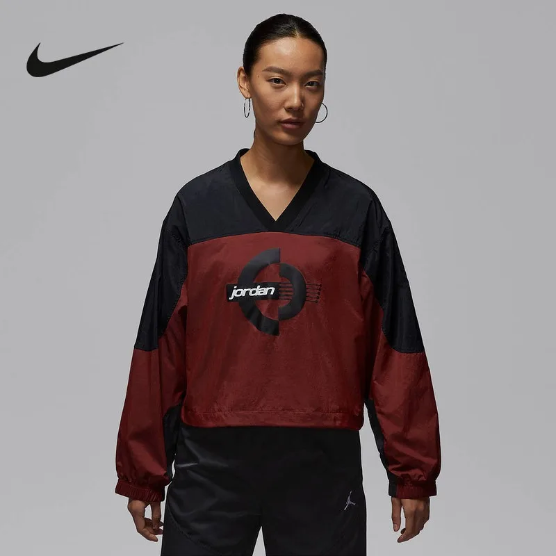 JORDAN Nike Women's Loose Long Sleeve Pullover Spring American Woven Printed Sweater IF1078-010
JORDAN Nike Women's Loose Long Sleeve Pullover Spring American Woven Printed Sweater IF1078-010