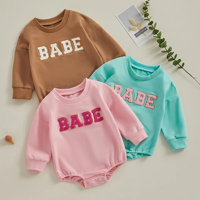 2023-07-14 Lioraitiin 0-24M Newborn Infant Boys Girls Rompers Clothing Fuzzy Letter Embroidery Long Sleeve Round Neck Jumpsuits
2023-07-14 Lioraitiin 0-24M Newborn Infant Boys Girls Rompers Clothing Fuzzy Letter Embroidery Long Sleeve Round Neck Jumpsuits