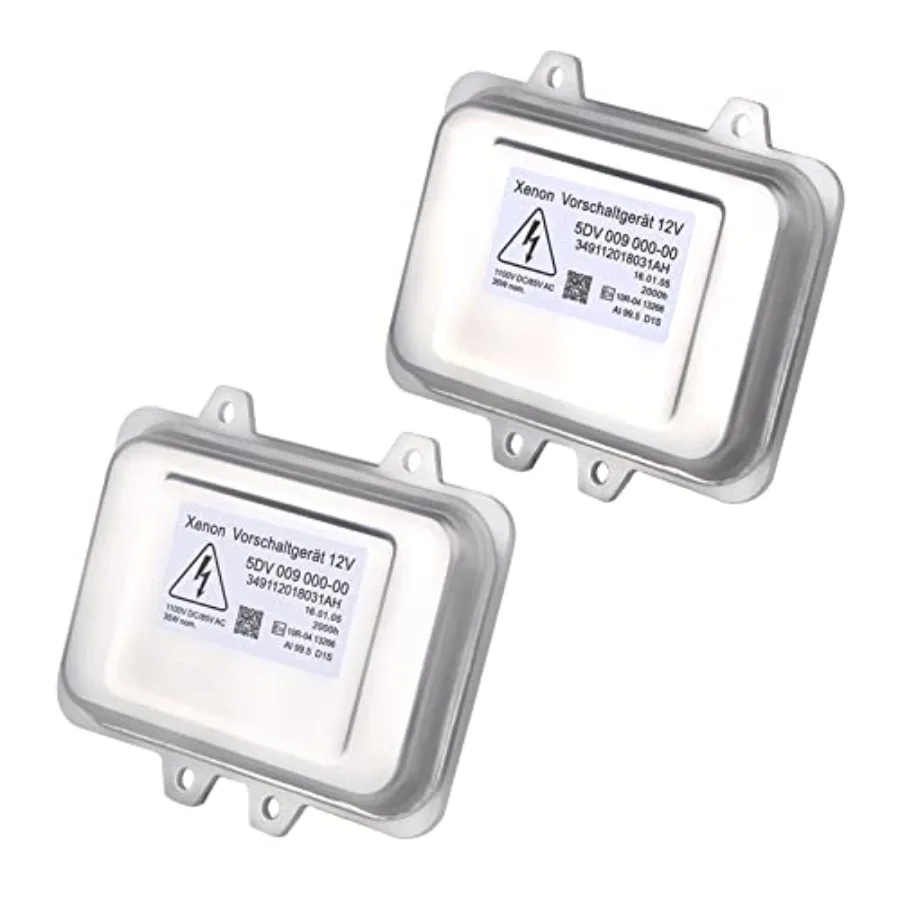 Xenon HID Headlight Ballast Replacement for 5DV 009 000-00 5DV00900000 Compatible with Cadillac Escalade BMW E60 Town and Count
Xenon HID Headlight Ballast Replacement for 5DV 009 000-00 5DV00900000 Compatible with Cadillac Escalade BMW E60 Town and Count