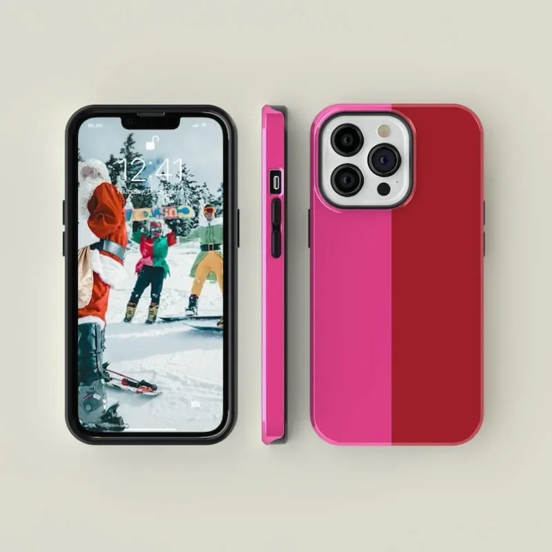 luxury Clmj Two Toned Red Pink Phone Case for iPhone 16 15 14 13 12 11 Pro Max Plus Magnetic Double-layer Back Cover
luxury Clmj Two Toned Red Pink Phone Case for iPhone 16 15 14 13 12 11 Pro Max Plus Magnetic Double-layer Back Cover