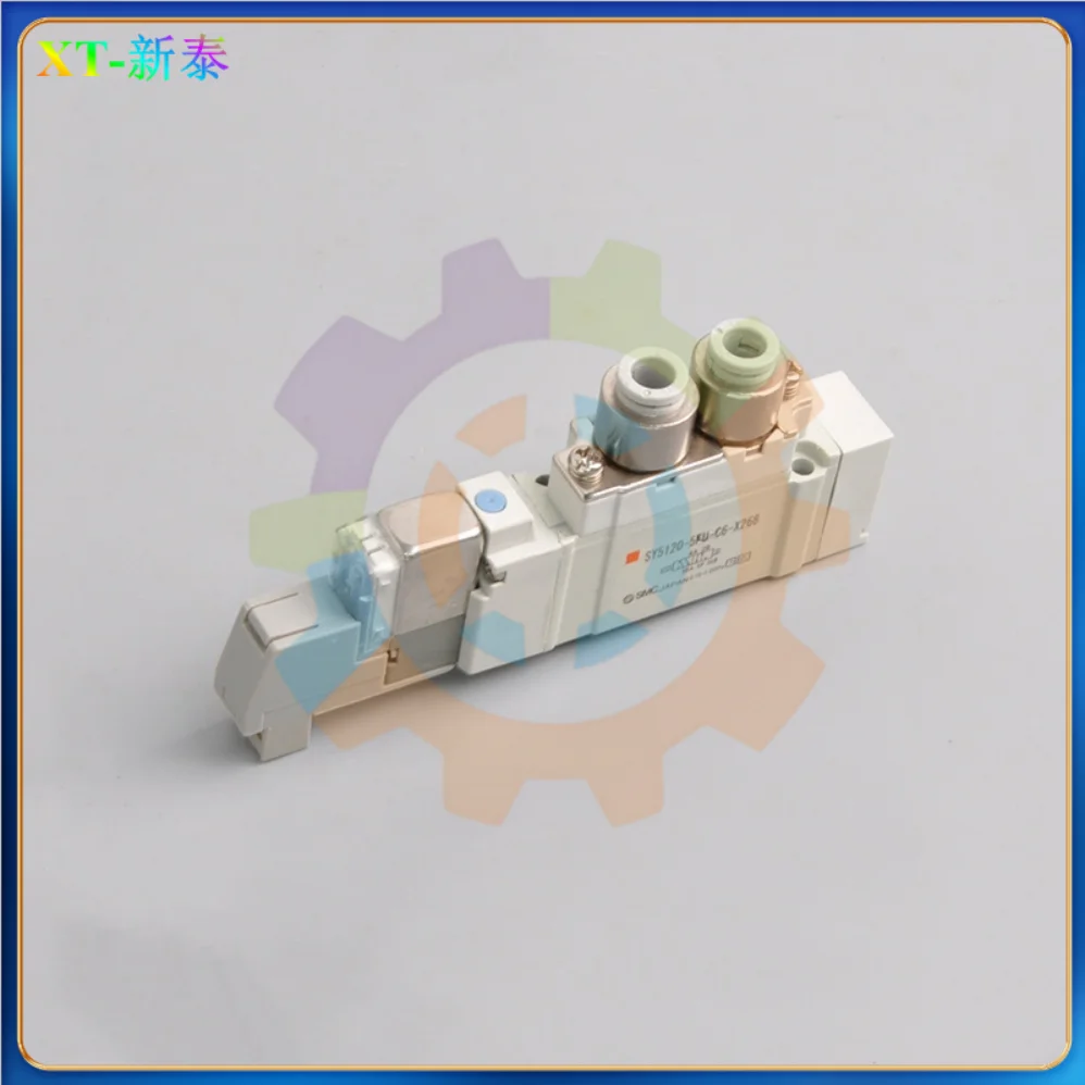 SY5120-5FU-C6-X268 оригинальный и новый электромагнитный клапан SMC для печатной машины Roland 700 
SY5120-5FU-C6-X268 оригинальный и новый электромагнитный клапан SMC для печатной машины Roland 700