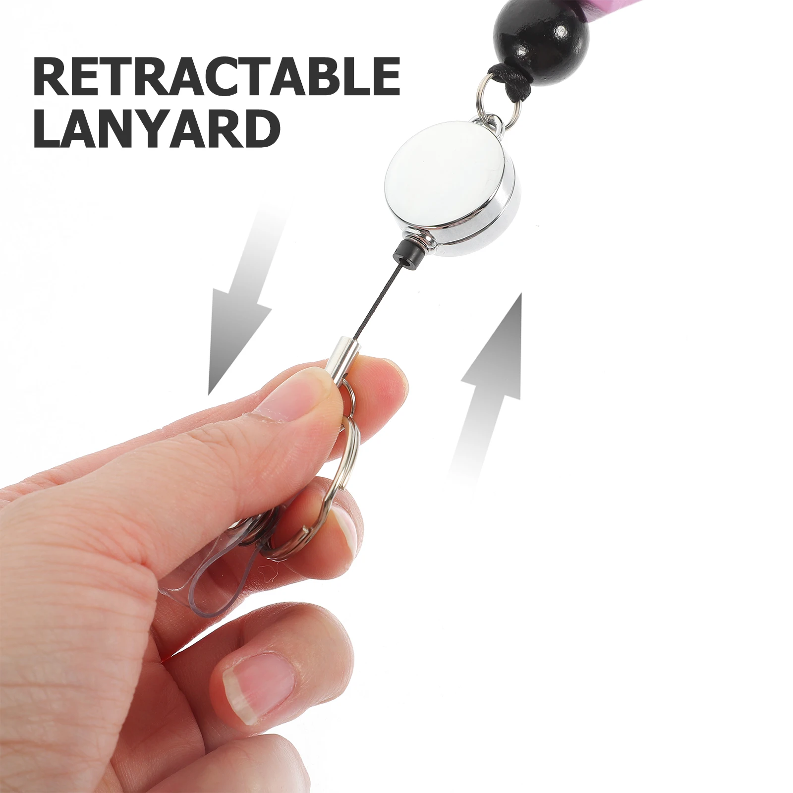 Lanyard ID Card Holder Retractable Badge with Beaded Silica Gel Transparent Nurse
Lanyard ID Card Holder Retractable Badge with Beaded Silica Gel Transparent Nurse
