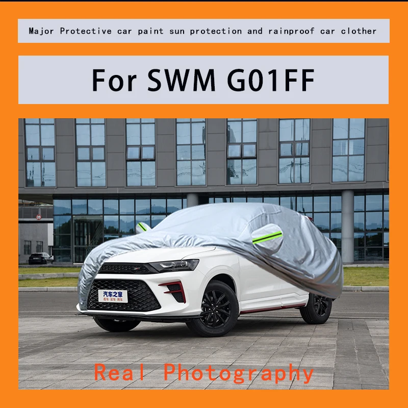 For SWM G01FF Car Covers Outdoor Waterproof Dustproof Sun Rain Snow Protection Thick Oxford Cloth Full Outer Cover
For SWM G01FF Car Covers Outdoor Waterproof Dustproof Sun Rain Snow Protection Thick Oxford Cloth Full Outer Cover