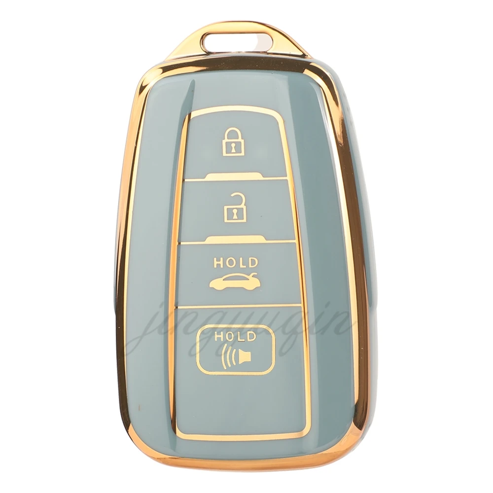 Jingyuqin 4 Buttons Soft TPU Car Key Cover Case For Toyota CHR Camry Corolla RAV4 Highlander C-HR Prius Prado Land Cruiser
Jingyuqin 4 Buttons Soft TPU Car Key Cover Case For Toyota CHR Camry Corolla RAV4 Highlander C-HR Prius Prado Land Cruiser