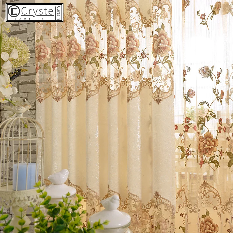 European Style Rice White Velvet Embroidery Cloth Curtain for Living Dining Room Bedroom Villa Luxury High Grade Window Curtains
European Style Rice White Velvet Embroidery Cloth Curtain for Living Dining Room Bedroom Villa Luxury High Grade Window Curtains