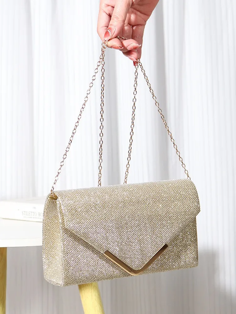 New Women's Crossbody Bag, Exquisite Luxury Handbag, Shoulder Bag, V-shaped Sequin High-End Clutch, Small Wallet, Evening Party
New Women's Crossbody Bag, Exquisite Luxury Handbag, Shoulder Bag, V-shaped Sequin High-End Clutch, Small Wallet, Evening Party