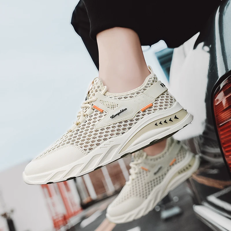 Men 2026 New Breathable Mesh Sneakers Lightweight Soft Sole Running Shoes Casual Hollow Sport Athletic Trend Footwear
Men 2026 New Breathable Mesh Sneakers Lightweight Soft Sole Running Shoes Casual Hollow Sport Athletic Trend Footwear