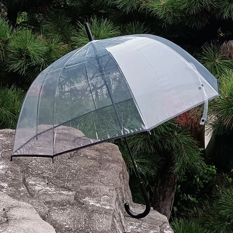 Apollo 8-Bone Thickened Long-Handled Bubble Transparent Rain Umbrella Arch-shaped Eco-friendly Clear Rain Umbrella Home Daily...
Apollo 8-Bone Thickened Long-Handled Bubble Transparent Rain Umbrella Arch-shaped Eco-friendly Clear Rain Umbrella Home Daily...