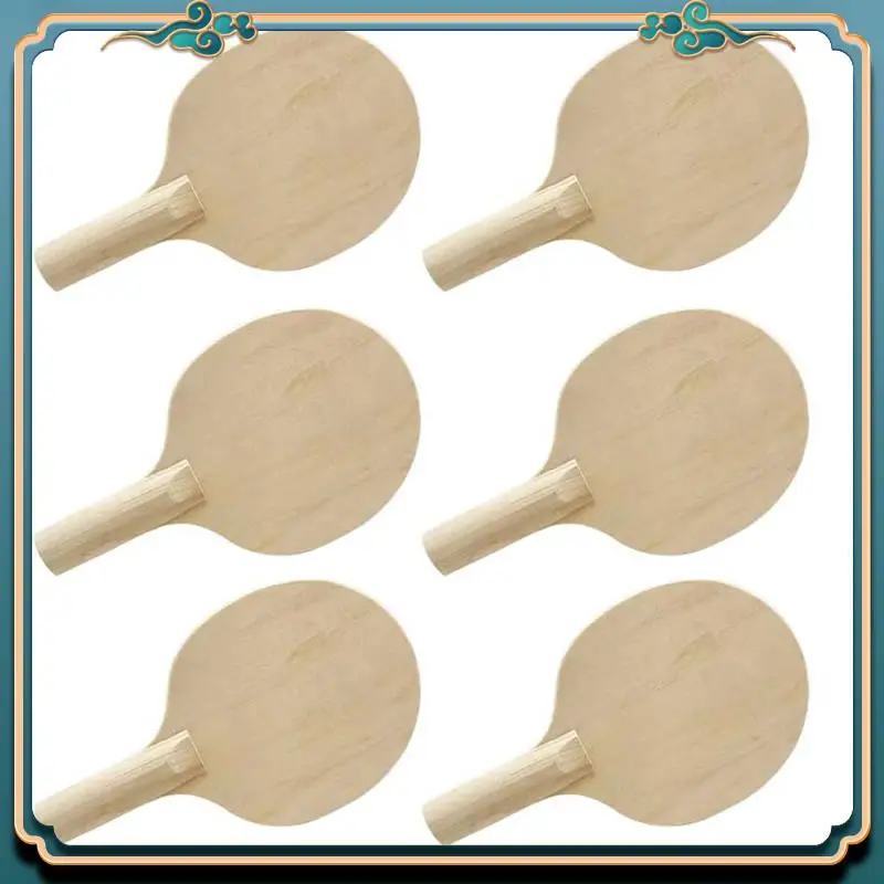 Unpainted Wooden Table Tennis Paddles Kit(6Pcs) Includes Grips For DIY Projects- Lightweight Rackets For Crafting And Sports Hig
Unpainted Wooden Table Tennis Paddles Kit(6Pcs) Includes Grips For DIY Projects- Lightweight Rackets For Crafting And Sports Hig