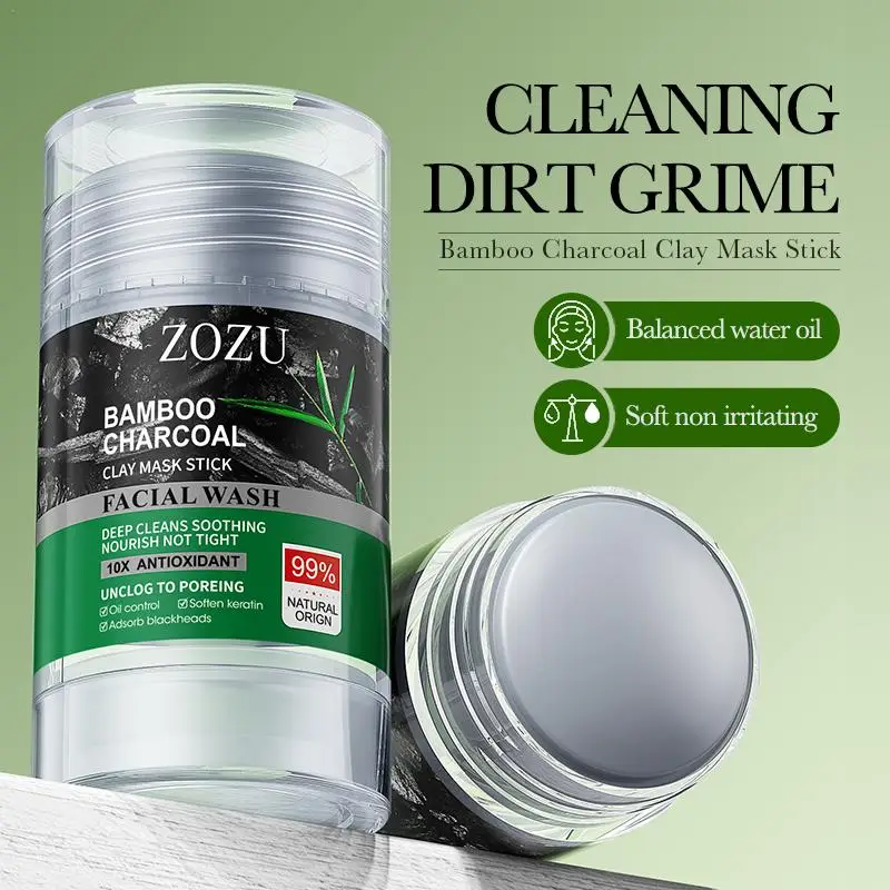50G ZOZU Bamboo Charcoal Clay Deep Cleansing BlackHead Removal Purify Pores Soothing Nourishing Mud
50G ZOZU Bamboo Charcoal Clay Deep Cleansing BlackHead Removal Purify Pores Soothing Nourishing Mud