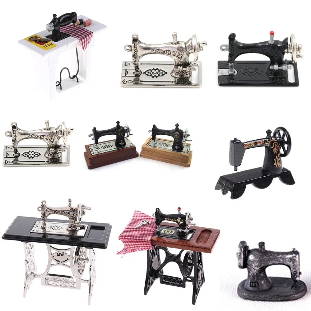 For 1:12 Dollhouse Decor Mini Furniture Sewing Machine with Scissors for Doll House Decor
For 1:12 Dollhouse Decor Mini Furniture Sewing Machine with Scissors for Doll House Decor