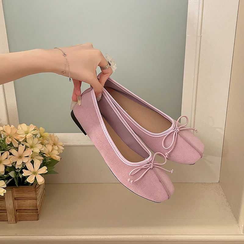Single Shoes Women 2026 Summer New Non-slip Skinny Soft Sole French Round Toe Shallow Mouth Bow Flats
Single Shoes Women 2026 Summer New Non-slip Skinny Soft Sole French Round Toe Shallow Mouth Bow Flats