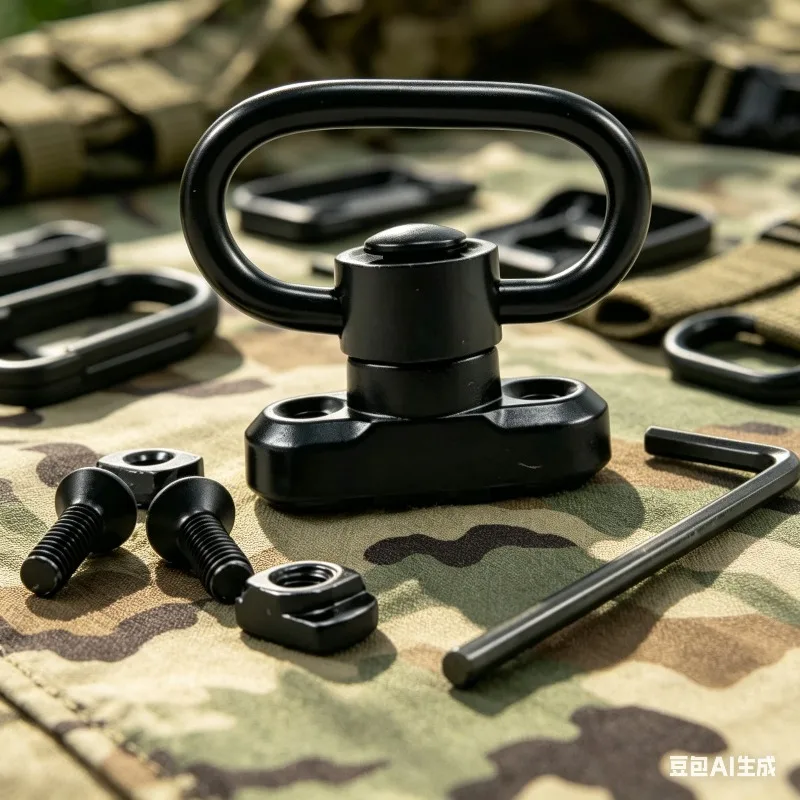 MLOK QD Sling Swivel Mount Metal Floating Cup Loop Universal Bracket for Outdoor Single Double Point Sling Accessories
MLOK QD Sling Swivel Mount Metal Floating Cup Loop Universal Bracket for Outdoor Single Double Point Sling Accessories