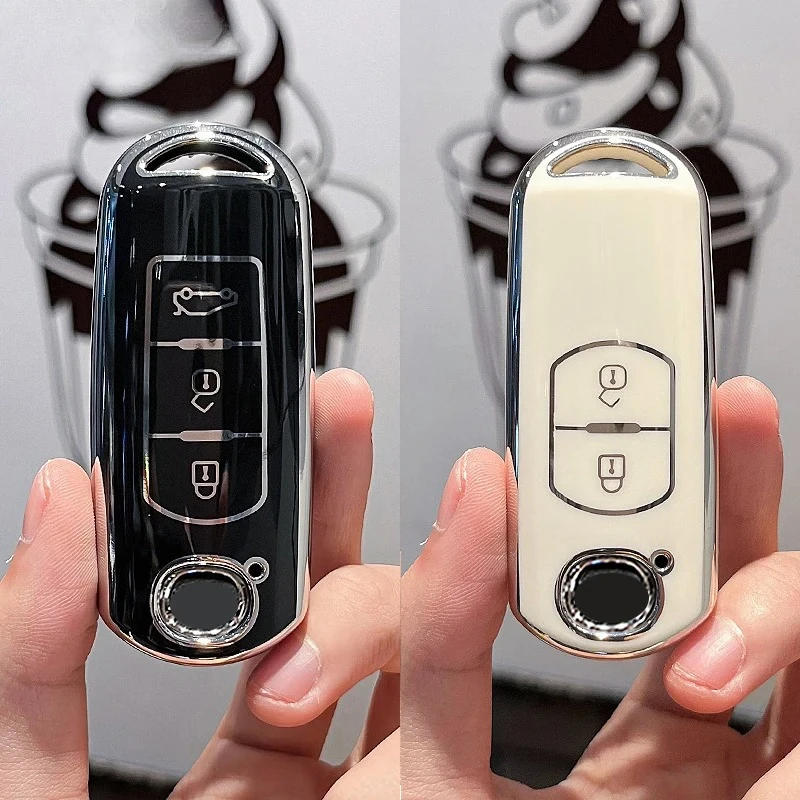Мягкий чехол для автомобильного ключа из ТПУ для Mazda 2 3 6 Atenza Axela Demio CX-5 CX5 CX-3 CX7 CX-9 2015 2016 2017 2018 2019 автомобильные аксессуары
Мягкий чехол для автомобильного ключа из ТПУ для Mazda 2 3 6 Atenza Axela Demio CX-5 CX5 CX-3 CX7 CX-9 2015 2016 2017 2018 2019 автомобильные аксессуары