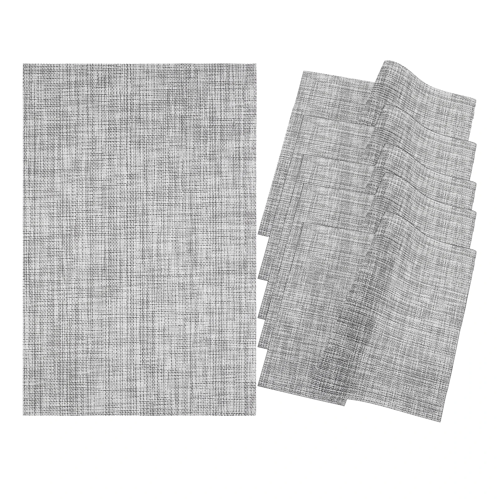 6pcs Proof Mats Mat Gray White Anti Slip Decorations For Table Mat Dining Table Mats Kitchen Placemats Cup Pad Decor
6pcs Proof Mats Mat Gray White Anti Slip Decorations For Table Mat Dining Table Mats Kitchen Placemats Cup Pad Decor