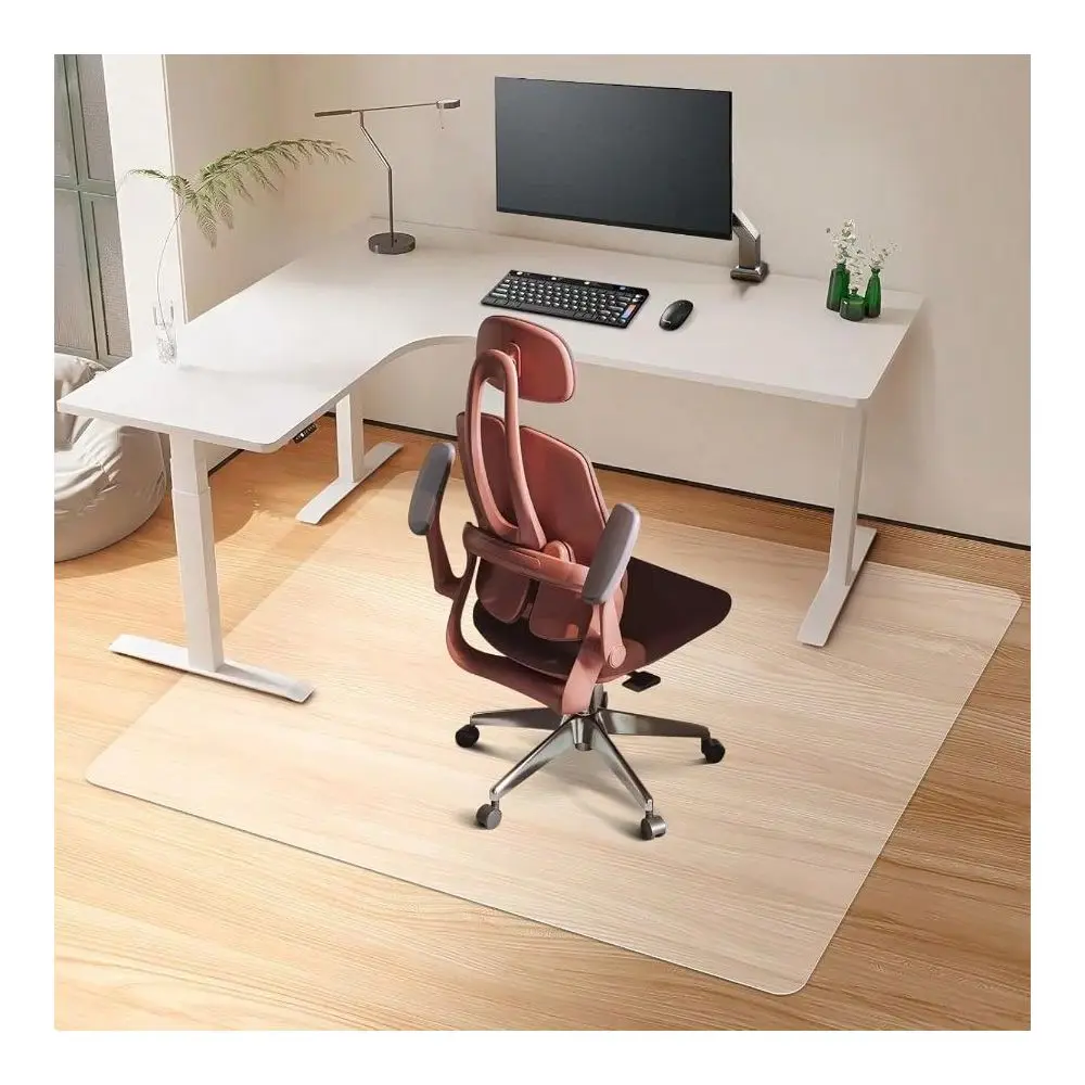 Computer Desk, Vicwe Office Chair Hard Floor, 60x48 AntiSlip PVC Computer Chair Easy Glide Chairs, MultiPurpose Floor Protector
Computer Desk, Vicwe Office Chair Hard Floor, 60x48 AntiSlip PVC Computer Chair Easy Glide Chairs, MultiPurpose Floor Protector
