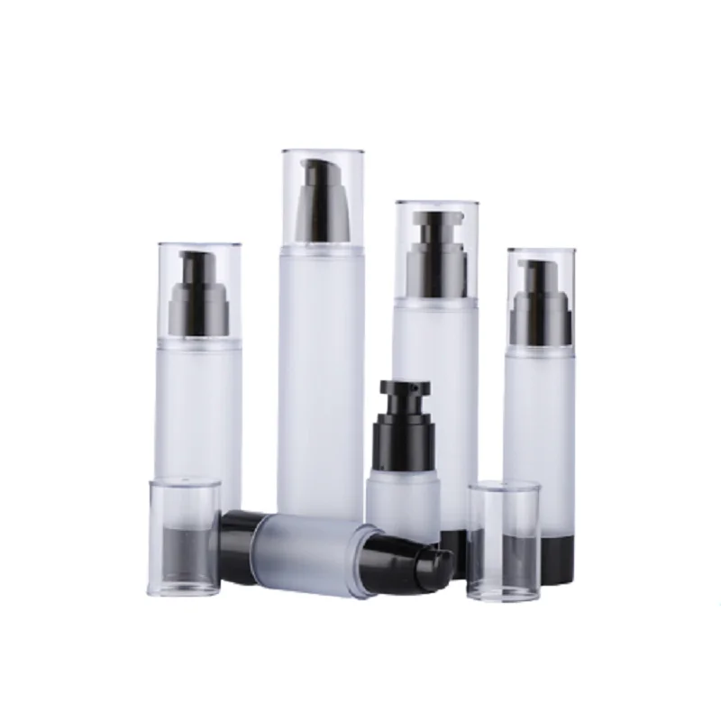 10pcs Empty Airless Pump Bottle Frosted As Mist Spray Bottles Cosmetics Vacuum Container 15ml~120ml Airless Lotion Pump Bottles
10pcs Empty Airless Pump Bottle Frosted As Mist Spray Bottles Cosmetics Vacuum Container 15ml~120ml Airless Lotion Pump Bottles
