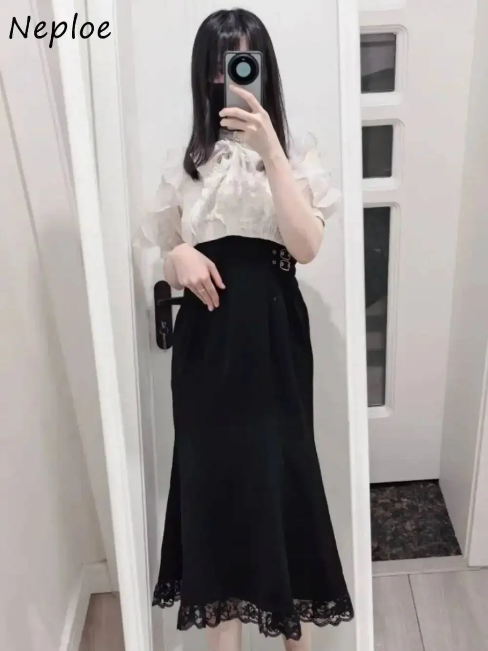 Exquisite Cover Cloak Sweet Print Dress Slim Lace Bow High Waist Mermaid Robe Japan Patchwork French Style New Vestidos
Exquisite Cover Cloak Sweet Print Dress Slim Lace Bow High Waist Mermaid Robe Japan Patchwork French Style New Vestidos