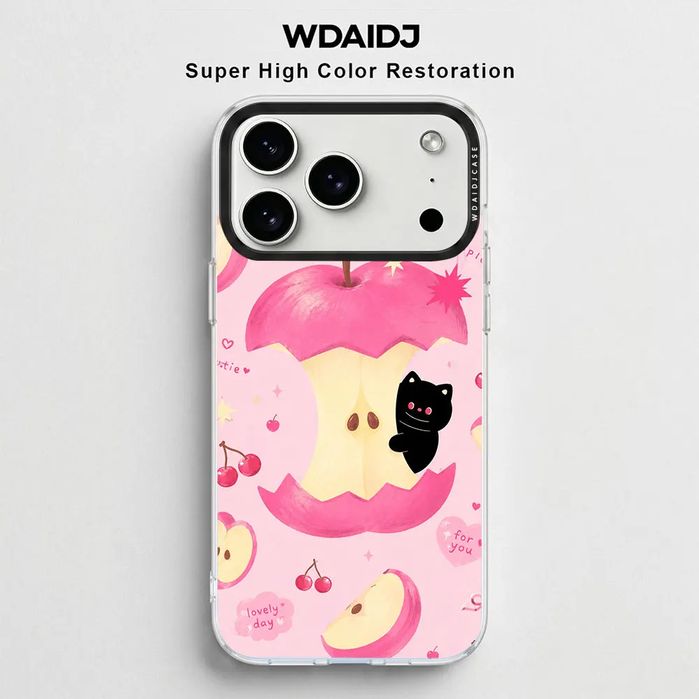 Suitable for iPhone 12-17 mobile phone case kitten pink aesthetic protective case
Suitable for iPhone 12-17 mobile phone case kitten pink aesthetic protective case