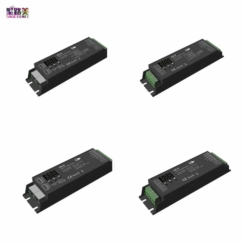 D4-E D4-P 4-канальный ШИМ-декодер DMX D5-E D5-P 5-канальный контроллер DMX512 Цифровой дисплей XLR3 RJ45 DC12-36V 24V для RGB RGB + CCT-лента
D4-E D4-P 4-канальный ШИМ-декодер DMX D5-E D5-P 5-канальный контроллер DMX512 Цифровой дисплей XLR3 RJ45 DC12-36V 24V для RGB RGB + CCT-лента