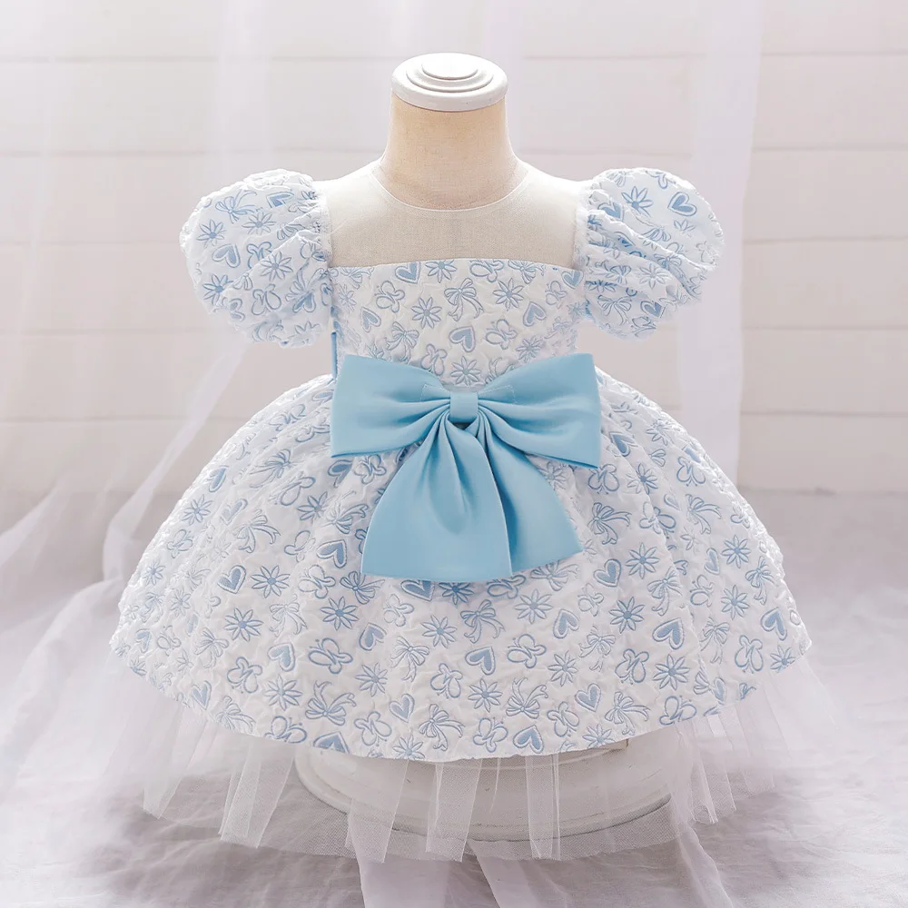 Baby Girls Printed Dress Children's Bubble Sleeve Princess Dress Girl Christmas Gift Gown Baby First Birthday Party Clothes
Baby Girls Printed Dress Children's Bubble Sleeve Princess Dress Girl Christmas Gift Gown Baby First Birthday Party Clothes