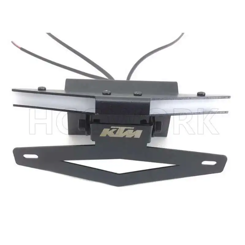 Motorcycle Accessories Rear Light Rear Plate Tail Frame Holder Bracket with Streamer Turn Indicator for Ktm Rc390
Motorcycle Accessories Rear Light Rear Plate Tail Frame Holder Bracket with Streamer Turn Indicator for Ktm Rc390