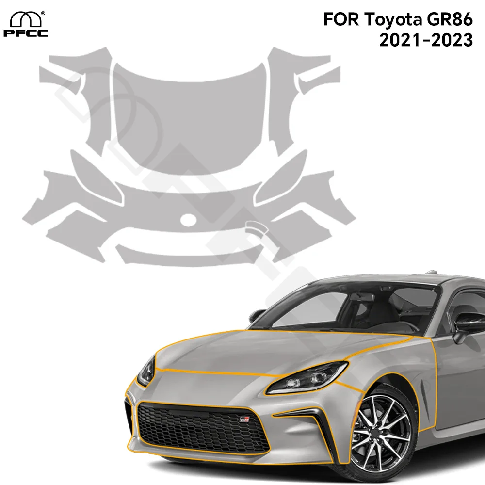 9Mil TPU Clear Bra For Toyota GR86 2021-2025 Paint Protection Film Car Body Anti-Scratch Pre-cut PPF Resistant Invisible Cover
9Mil TPU Clear Bra For Toyota GR86 2021-2025 Paint Protection Film Car Body Anti-Scratch Pre-cut PPF Resistant Invisible Cover