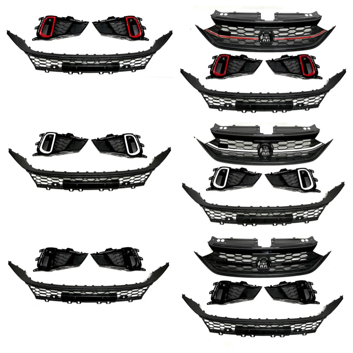 Front Bumper Grill Assembly for Volkswagen vw Sagitar jetta 19-25 modified Fog lamp frame Radiator Lower Grille Car Accessories
Front Bumper Grill Assembly for Volkswagen vw Sagitar jetta 19-25 modified Fog lamp frame Radiator Lower Grille Car Accessories