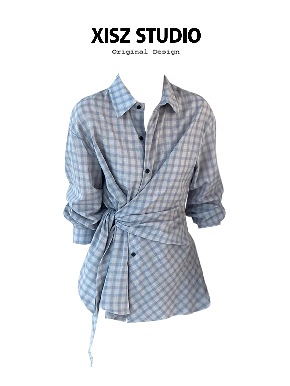 Women's Blue Plaid Shirt Elegant Oversize Long Sleeve Shirts 2000s Y2k Korean 90s Vintage Harajuku Elegant Blouses Clothes
Women's Blue Plaid Shirt Elegant Oversize Long Sleeve Shirts 2000s Y2k Korean 90s Vintage Harajuku Elegant Blouses Clothes