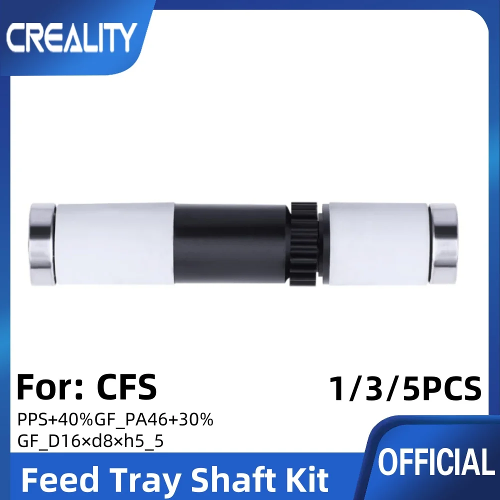 Creality CFS Front Tray Shaft Kit,Ensure Multi Color 3D Printer Automatically Filament System Smooth Filament Feed and Return
Creality CFS Front Tray Shaft Kit,Ensure Multi Color 3D Printer Automatically Filament System Smooth Filament Feed and Return