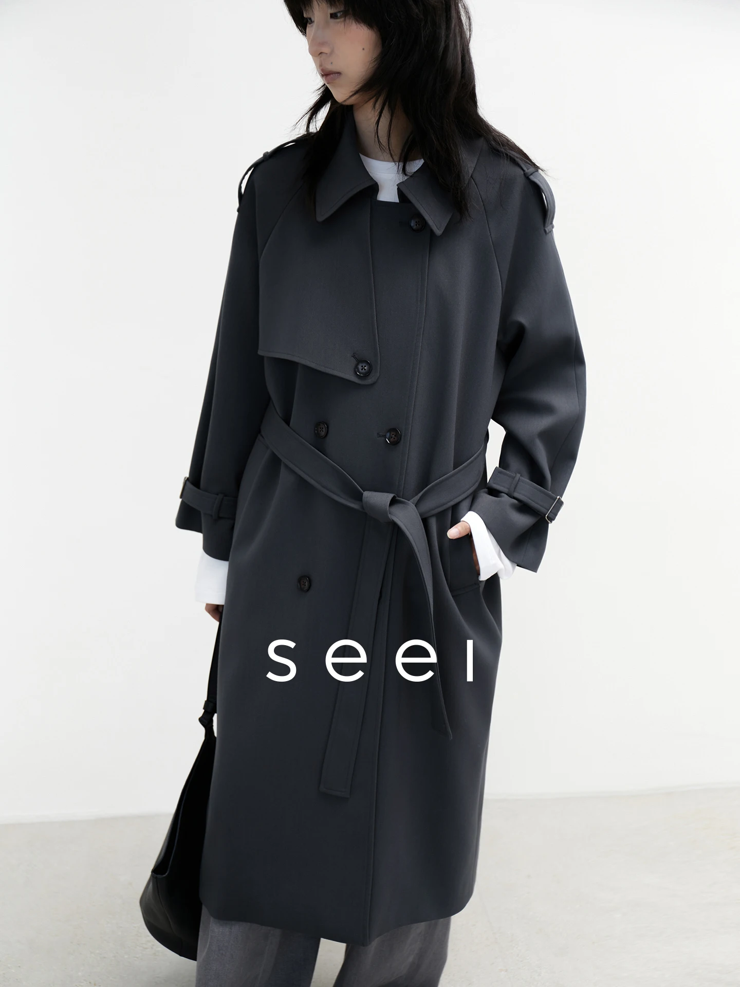Seei Women's Long Coat Jaet Easy Care Waable Belted Briti Sle Commute Straight Tube Polyester Fiber Long Sve Coat
Seei Women's Long Coat Jaet Easy Care Waable Belted Briti Sle Commute Straight Tube Polyester Fiber Long Sve Coat