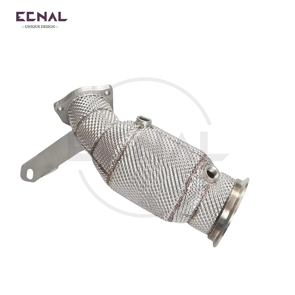 Ecnal Exhaust Downpipe System for Porsche Macan 2.0T 2019+ High Quality SS304 Sport Exhaust Pipe with Catalytic Converter
Ecnal Exhaust Downpipe System for Porsche Macan 2.0T 2019+ High Quality SS304 Sport Exhaust Pipe with Catalytic Converter