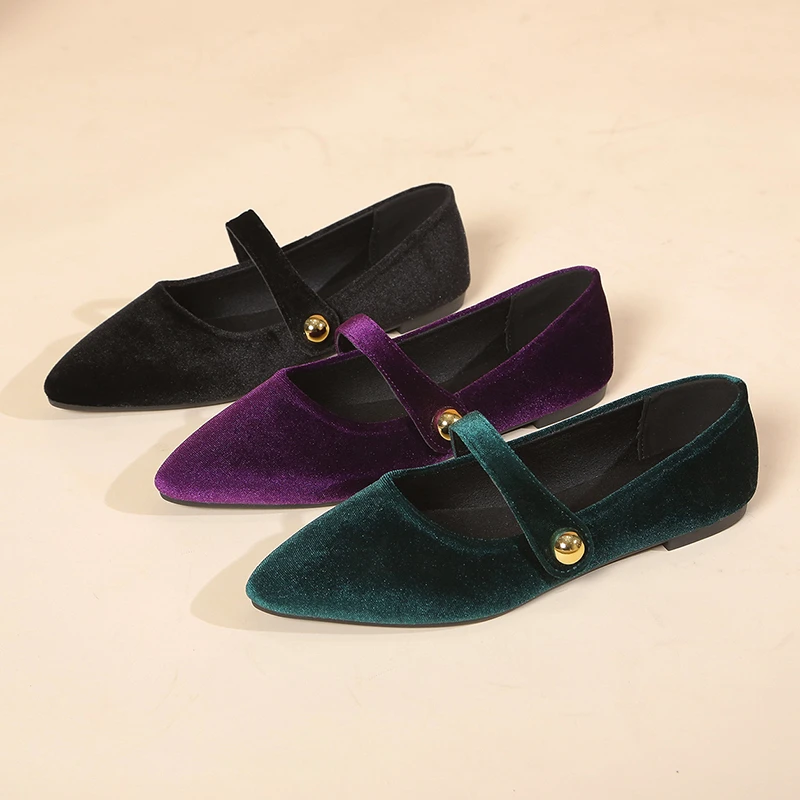 New Style Non-tiring Square Heel Pointed Toe Single Shoes for Women Fashionable and Casual Flat Shoes Mary Jane Shoes
New Style Non-tiring Square Heel Pointed Toe Single Shoes for Women Fashionable and Casual Flat Shoes Mary Jane Shoes