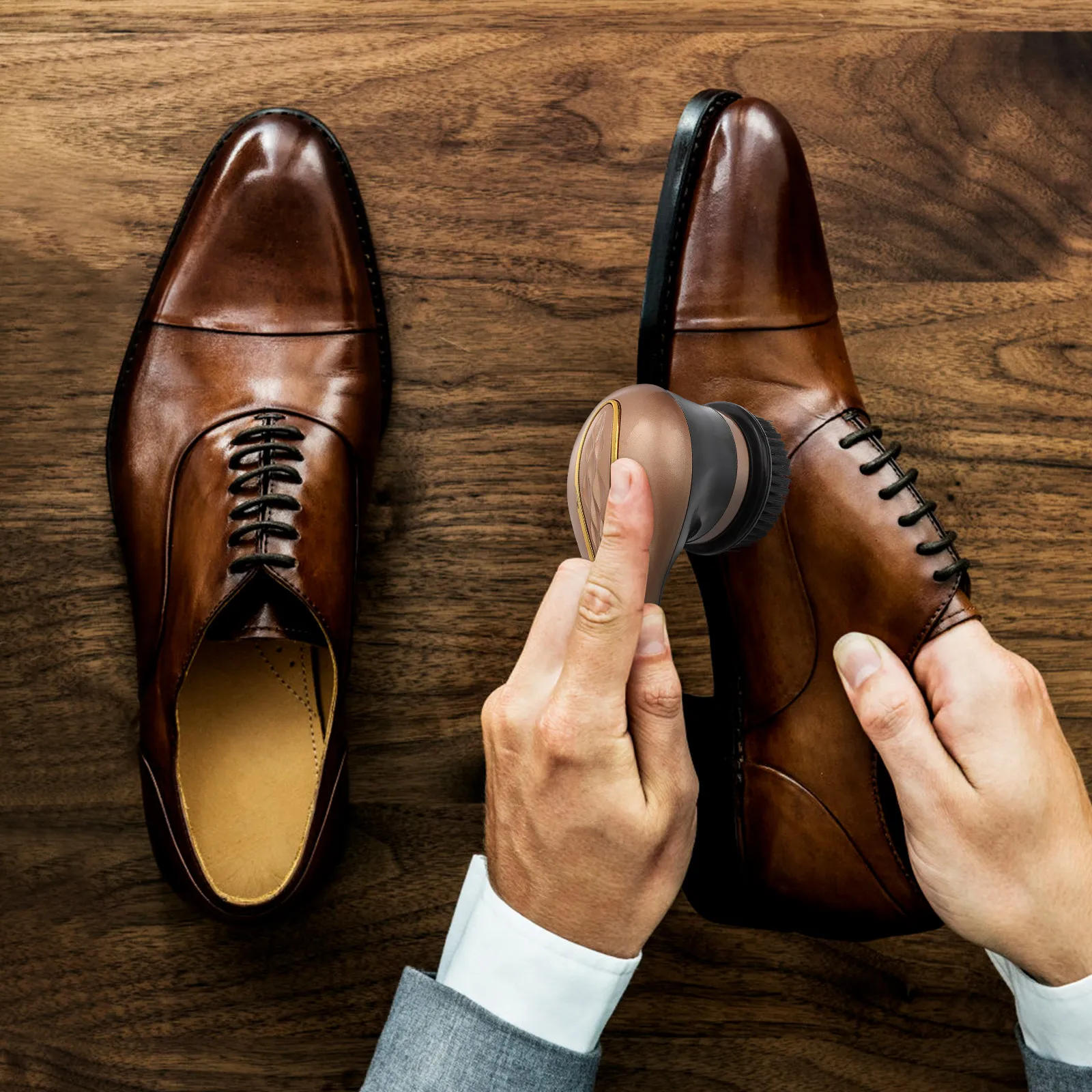 Electric Shoe Shine Polisher Kit 7 Piece Replacement Brushes for Shoes Sofa Car Mat Bag Coat Cleaning Time
Electric Shoe Shine Polisher Kit 7 Piece Replacement Brushes for Shoes Sofa Car Mat Bag Coat Cleaning Time