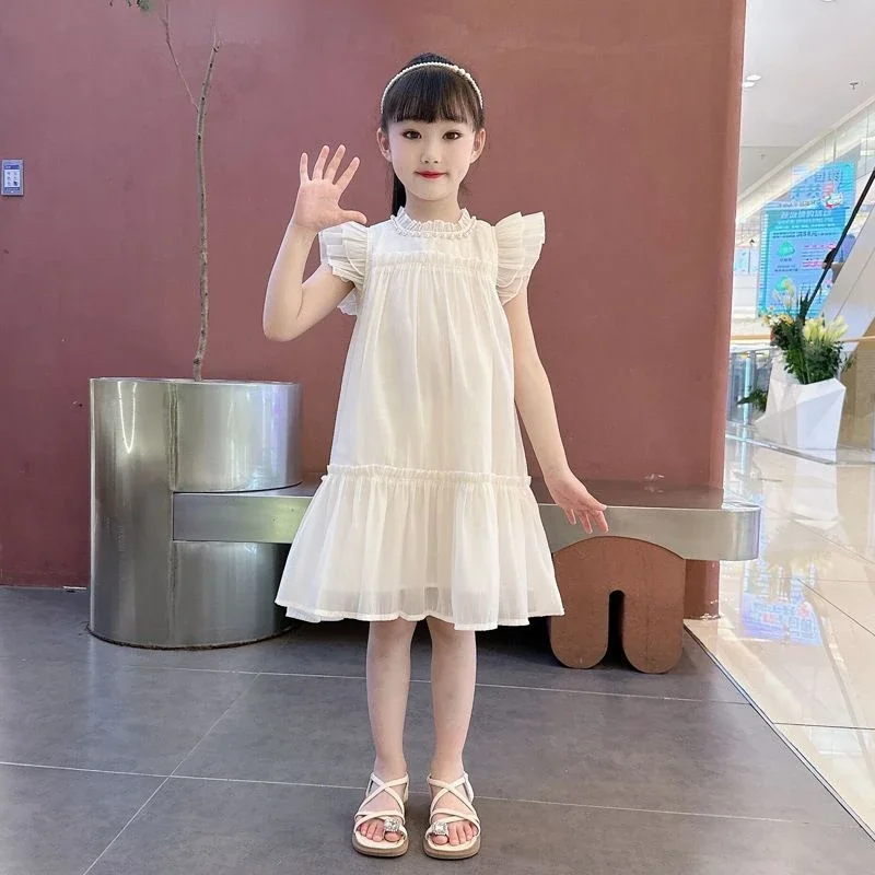 2024 Girls Summer Dresses Solid Color Dress for Girl Sleeveless Children Dresses Casual Style Costumes for Girls 4 6 8 12 Years
2024 Girls Summer Dresses Solid Color Dress for Girl Sleeveless Children Dresses Casual Style Costumes for Girls 4 6 8 12 Years
