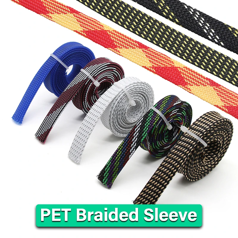 2/10m PET Expandable Braided Sleeve 2/4/6/8/10/12/14/16/20/25/30/40mm High Density Insulation Nylon Cable Protector Sheath DIY
2/10m PET Expandable Braided Sleeve 2/4/6/8/10/12/14/16/20/25/30/40mm High Density Insulation Nylon Cable Protector Sheath DIY