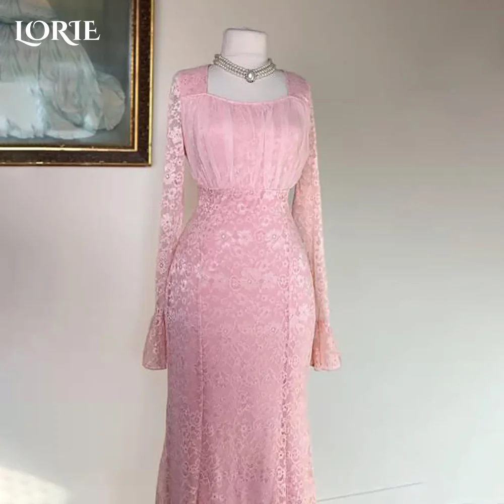 LORIE Modest Crepe Evening Dresses Elegant Long Sleeve Square Neck Corset Mermaid Arabia Prom Gown Party Dresses Customized 2026
LORIE Modest Crepe Evening Dresses Elegant Long Sleeve Square Neck Corset Mermaid Arabia Prom Gown Party Dresses Customized 2026