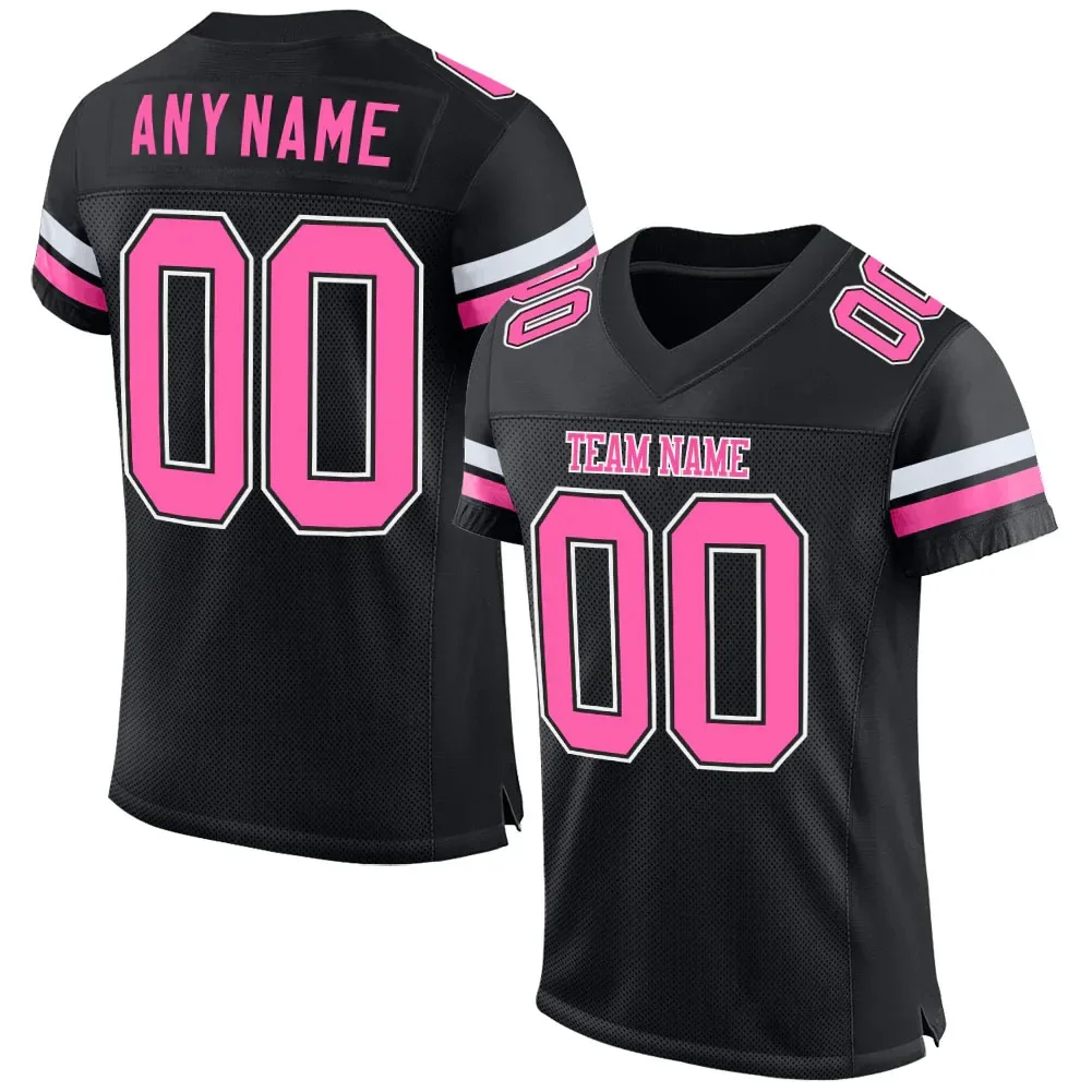 Polyester Customized Football Jersey for Men Football Short Sleeves Athletic Tee Shirts
Polyester Customized Football Jersey for Men Football Short Sleeves Athletic Tee Shirts