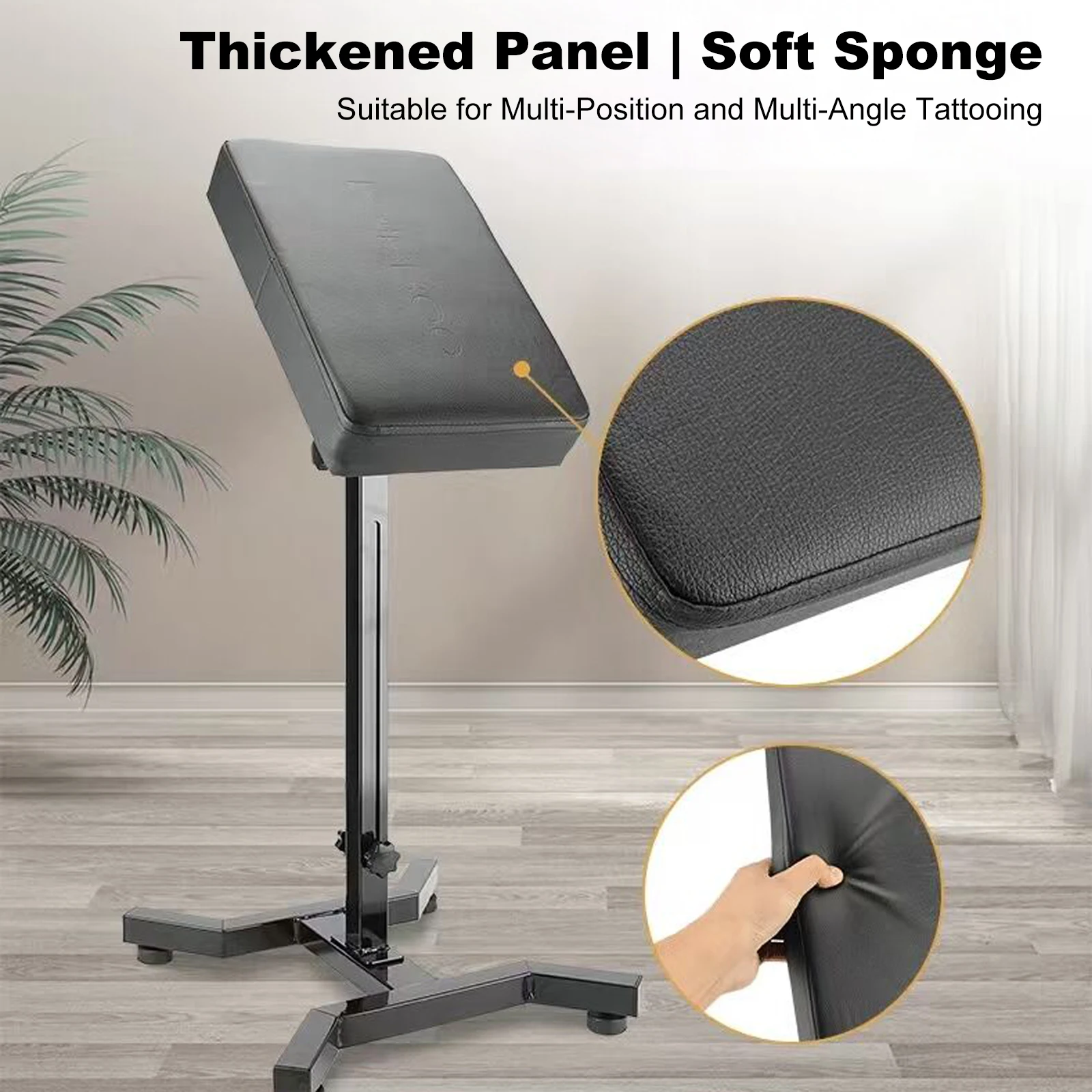 Premium Tattoo Armrest Holder Heavy Duty Adjustable Height Tattoo Arm Rest Stand for Tattoo Studio Arm Leg Non-Slip Rest Stand
Premium Tattoo Armrest Holder Heavy Duty Adjustable Height Tattoo Arm Rest Stand for Tattoo Studio Arm Leg Non-Slip Rest Stand