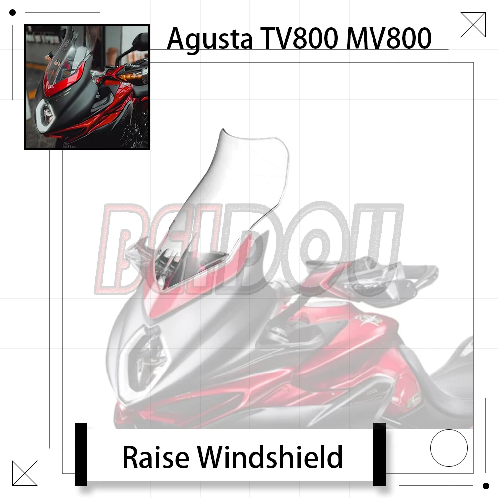 For Agusta TV800 MV800 800TV 800MV Motorcycle Modified Windshield Heightened Windshield Chest Plate Fit MV Agusta TV800 MV800
For Agusta TV800 MV800 800TV 800MV Motorcycle Modified Windshield Heightened Windshield Chest Plate Fit MV Agusta TV800 MV800