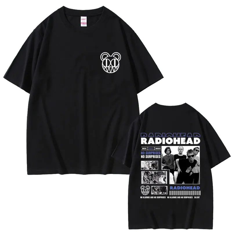Radiohead Music Album OK Computer No Surprises 2025 Merch T-shirts Men Women Retro Gothic Rock T Shirts Casual Oversized T-shirt
Radiohead Music Album OK Computer No Surprises 2025 Merch T-shirts Men Women Retro Gothic Rock T Shirts Casual Oversized T-shirt
