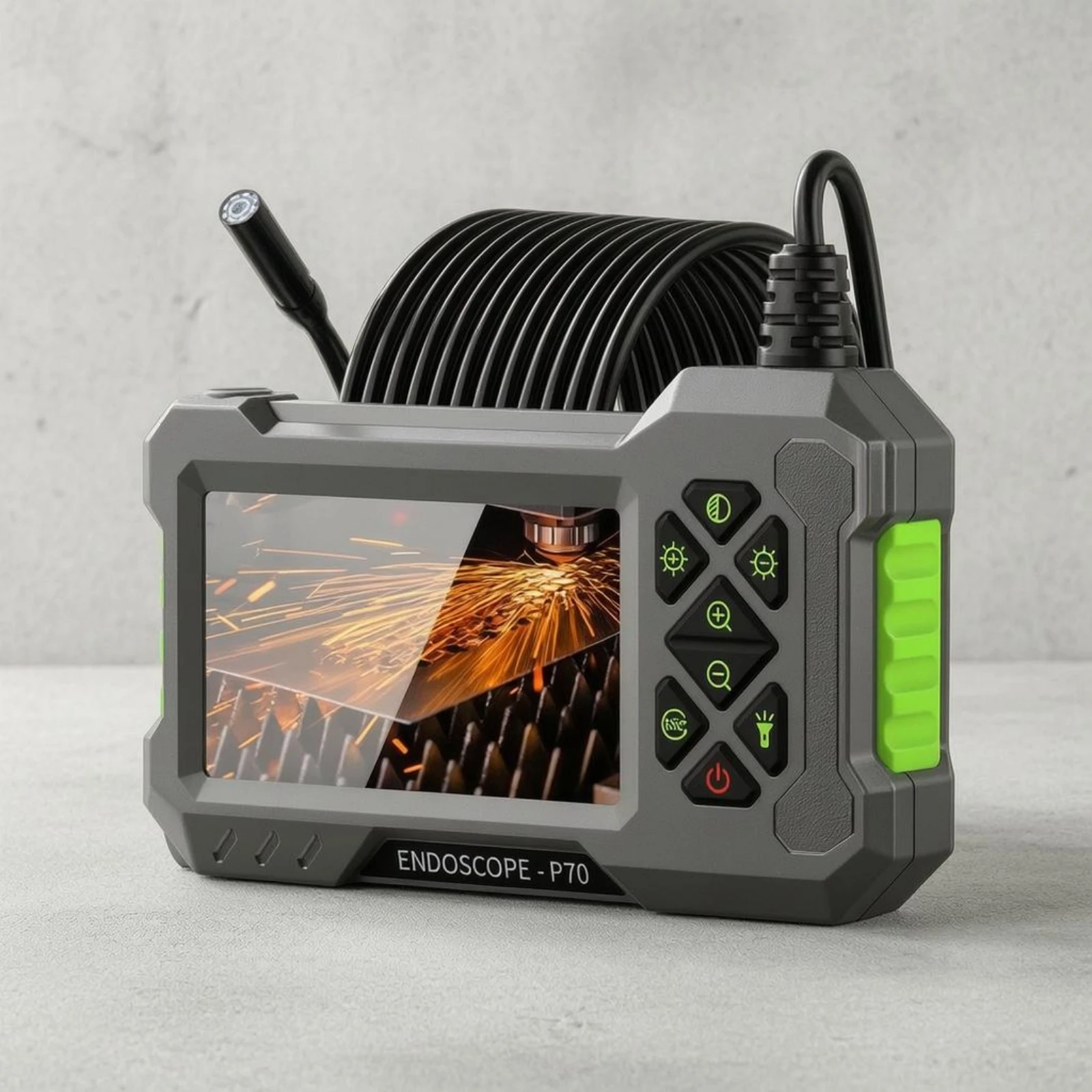 Industrial Endoscope 4.3-Inch LCD Display Industrial Endoscope Camera Borescope Type-C Charging Inspection Tool Built-in Battery
Industrial Endoscope 4.3-Inch LCD Display Industrial Endoscope Camera Borescope Type-C Charging Inspection Tool Built-in Battery