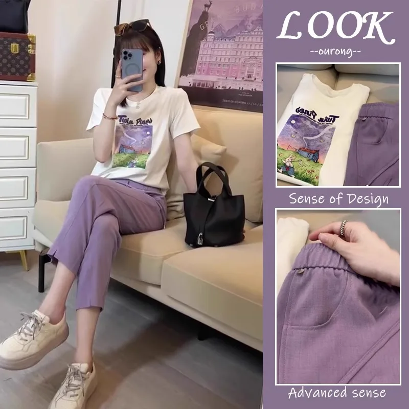 Casual Chic Sweet And Spicy Summer Outfit High Waist Printed Dress Short Sleeve round Neck Two Piece Set Korean Style Fashion
Casual Chic Sweet And Spicy Summer Outfit High Waist Printed Dress Short Sleeve round Neck Two Piece Set Korean Style Fashion