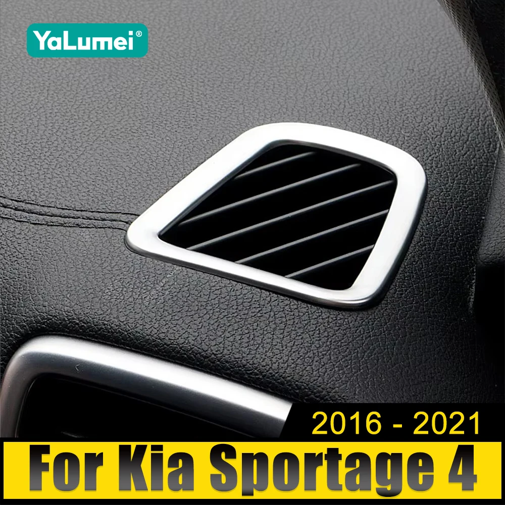 Car Dashboard Conditioning Air Vent Outlet Trim Cover Stickers Accessories For Kia Sportage 4 QL 2016 2017 2018 2019 2020 2021
Car Dashboard Conditioning Air Vent Outlet Trim Cover Stickers Accessories For Kia Sportage 4 QL 2016 2017 2018 2019 2020 2021