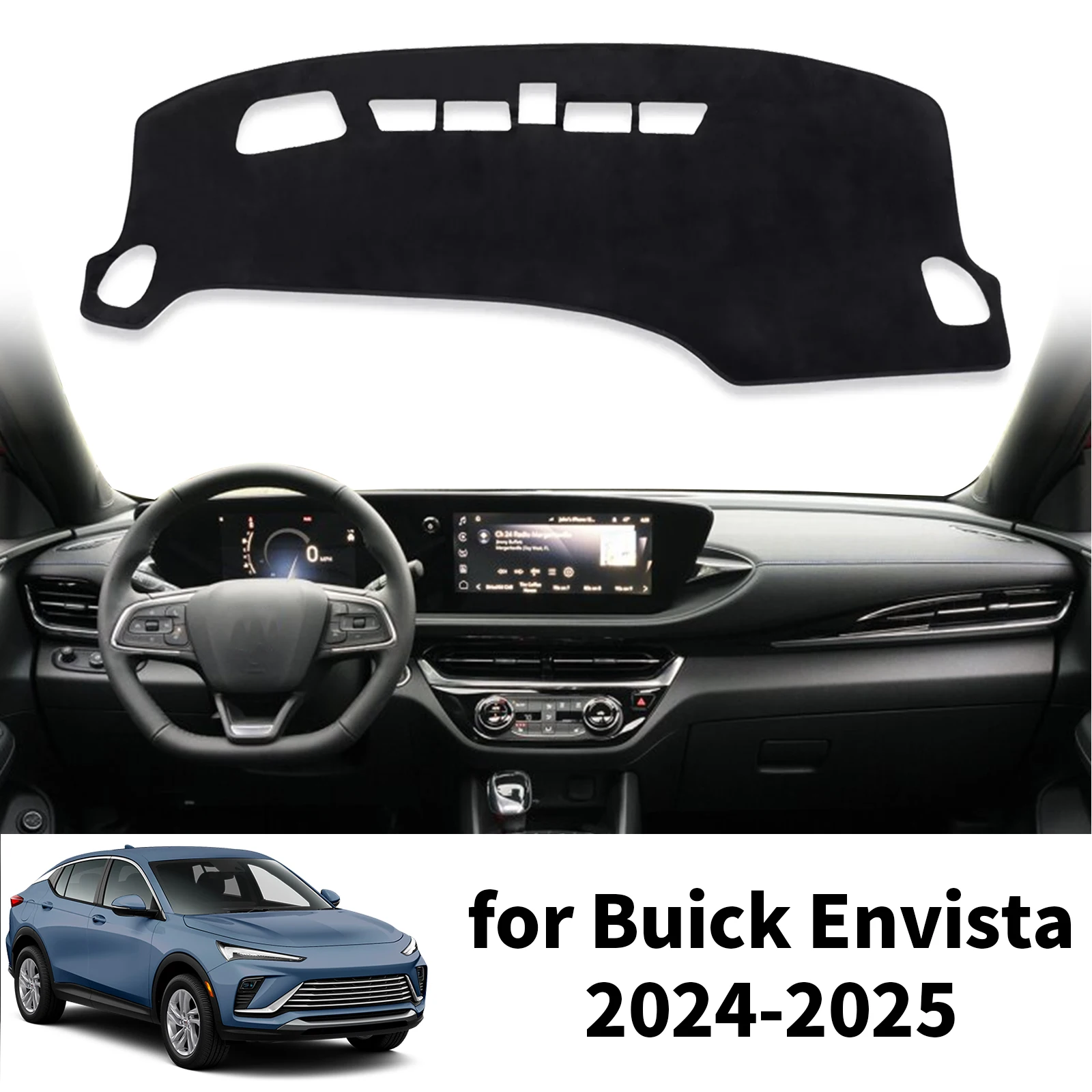 for Buick Envista 2025 2024 Accessories Sunshade Protective Carpet Dash Mat Car Dashboard Mat Dashmat
for Buick Envista 2025 2024 Accessories Sunshade Protective Carpet Dash Mat Car Dashboard Mat Dashmat