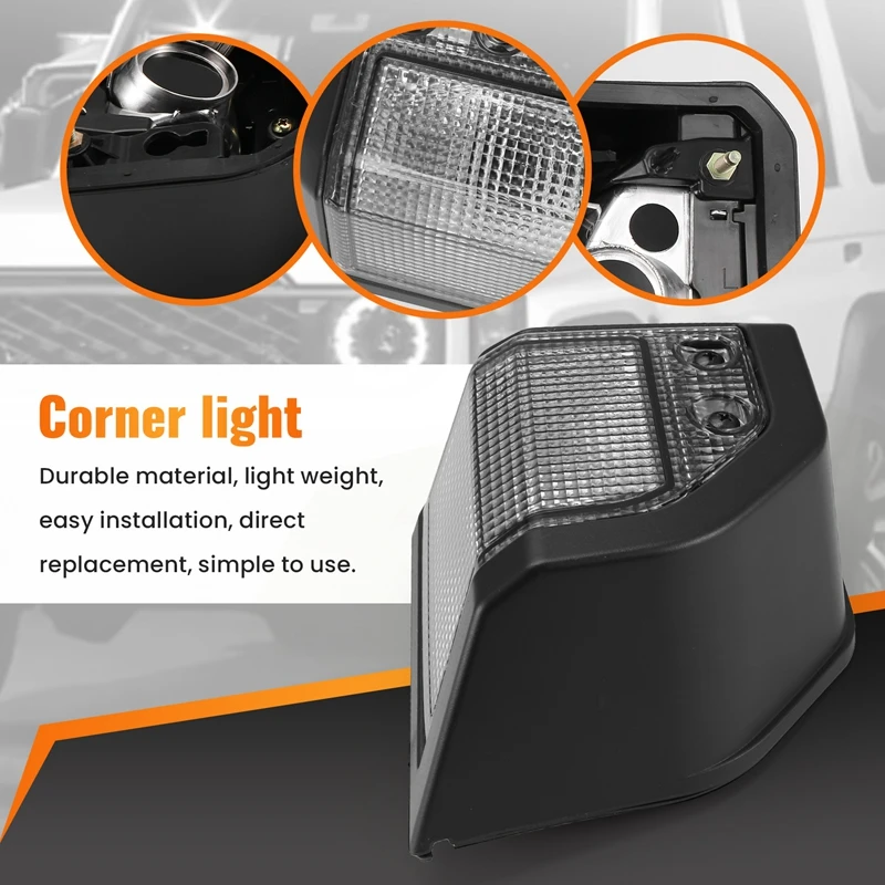 1 Pair Car Corner Lights Lamp For Toyota Land Cruiser LC70 LC76 LC78 LC79 2024+ Auto Accessories(Without Bulb)
1 Pair Car Corner Lights Lamp For Toyota Land Cruiser LC70 LC76 LC78 LC79 2024+ Auto Accessories(Without Bulb)