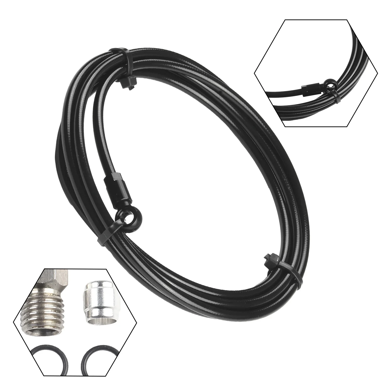 Durable High Quality Material Practical BRAKE HOSE KIT Steel 2 Meters 55g Black Silver Blue For FORMULA R1 Gold
Durable High Quality Material Practical BRAKE HOSE KIT Steel 2 Meters 55g Black Silver Blue For FORMULA R1 Gold